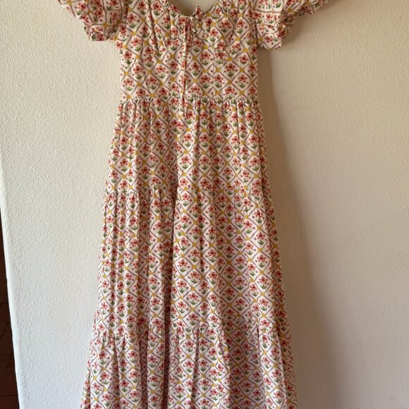 LOUP Poppy Field Romantic Cottagecore Dress Size Small / Medium - Picture 4 of 8